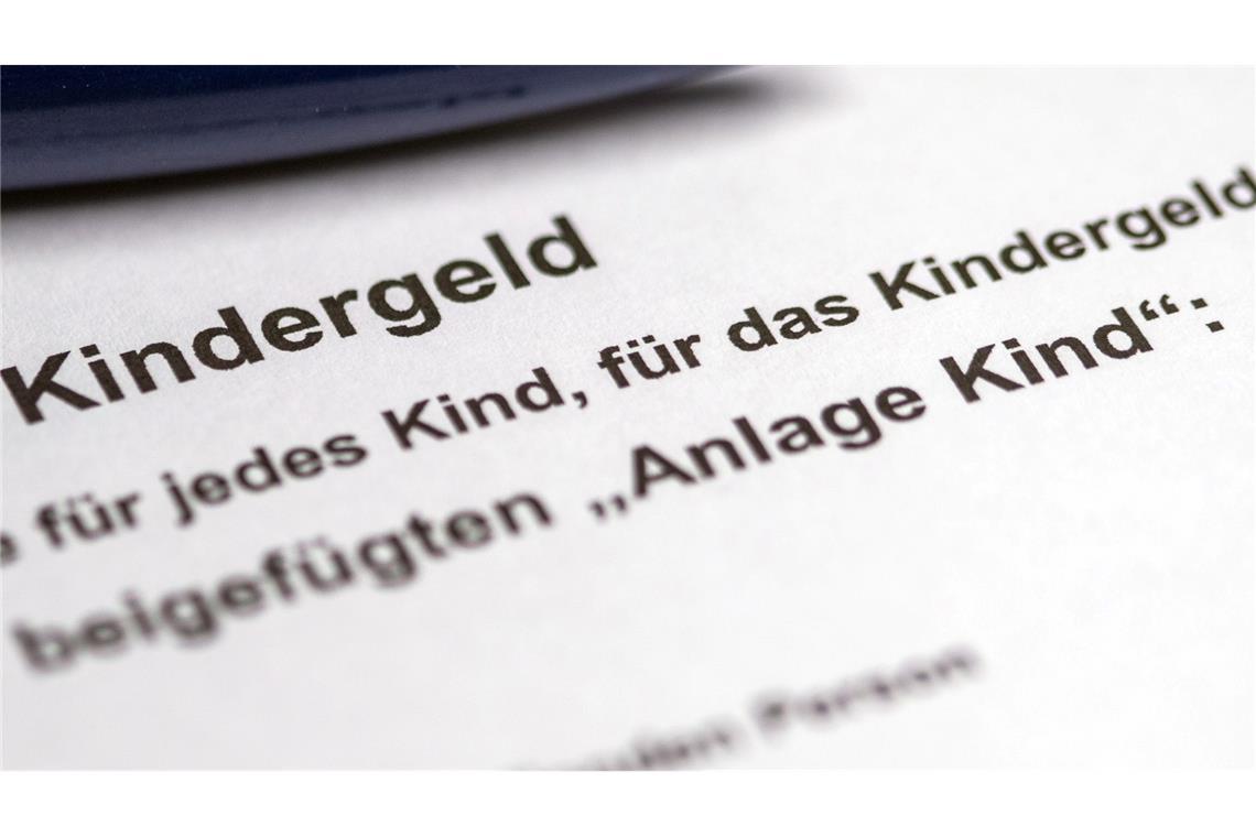Viele Familien sollen diesen Antrag bald nicht mehr benötigen. (Archivbild)