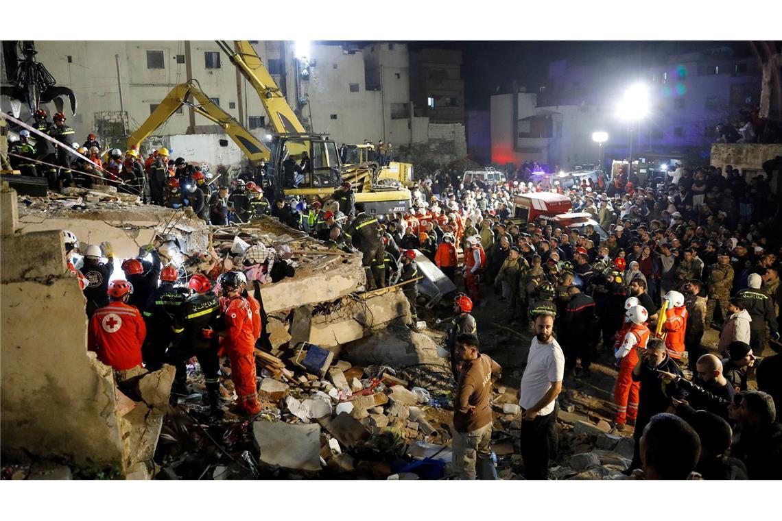 Viele Gebäude im Libanon sind einsturzgefährdet.