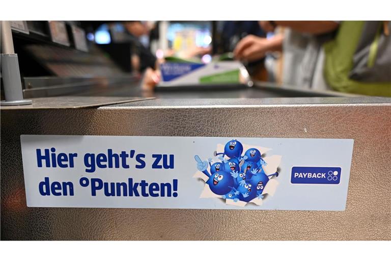 Viele Kunden nutzen das Payback-System.