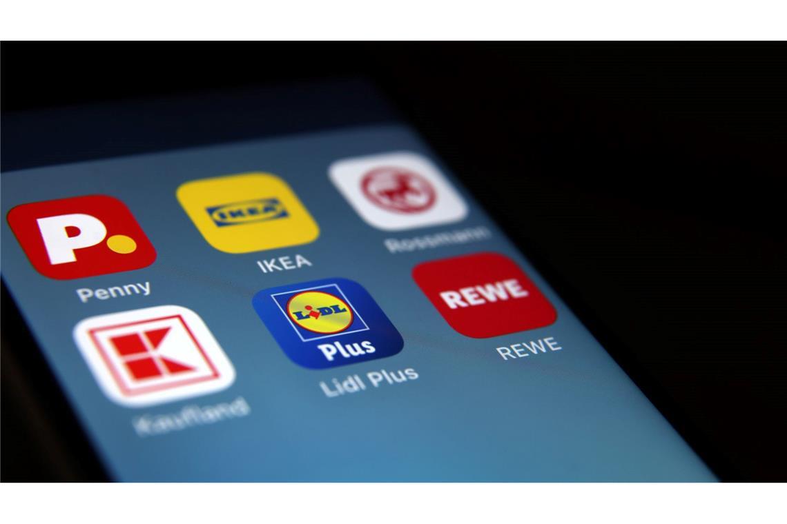 Viele Lebensmittelhändler setzen auf Apps, um Kunden fester an sich zu binden.