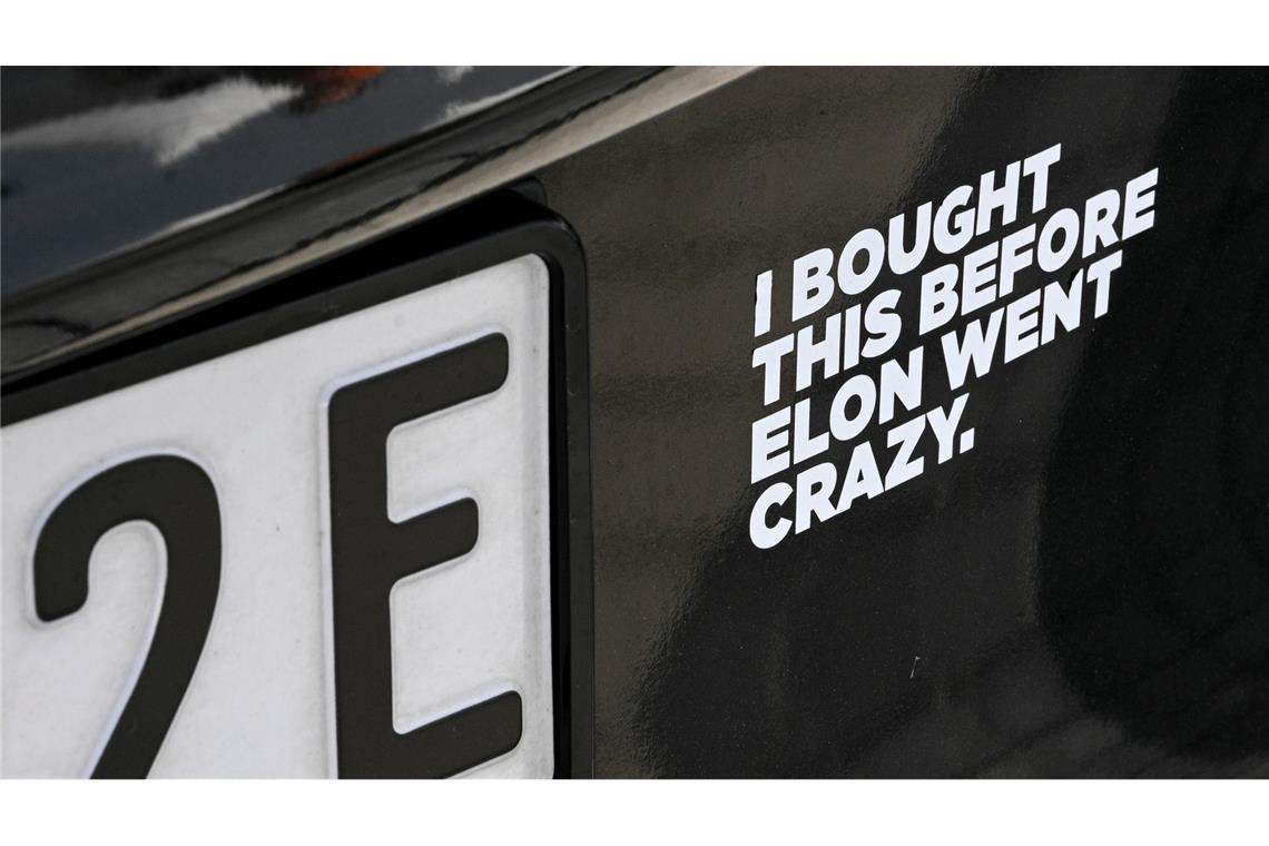 E-Auto-Boom durch Rabatte und Steuervorteile Viele Menschen boykottieren die E-Autos von Tech-Milliardär Elon Musk. (Archivbild)
