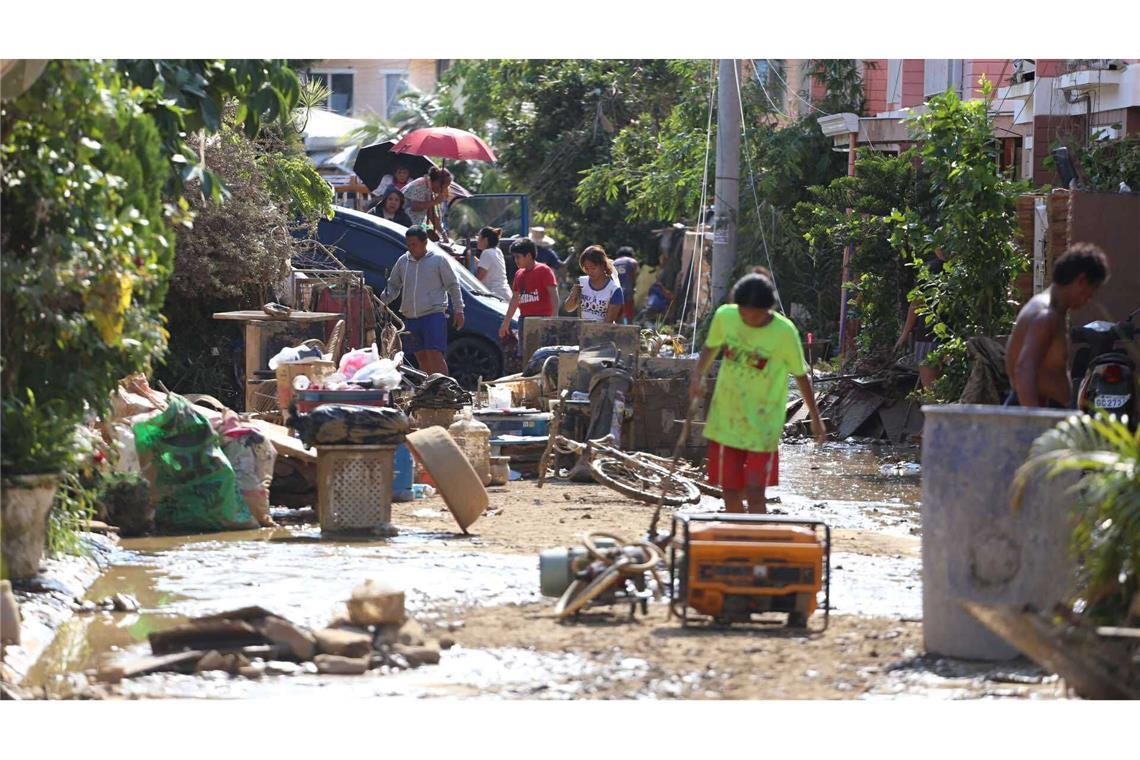 Viele Menschen haben in den Schlamm- und Wassermassen alles verloren.