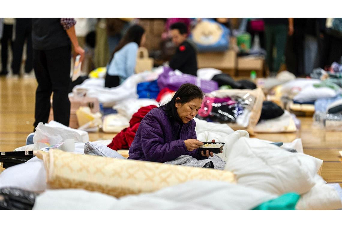 Viele mussten in Notunterkünften Schutz suchen.