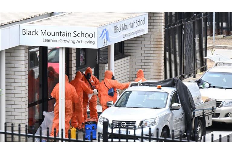 Viele Schulen wurden geschlossen.