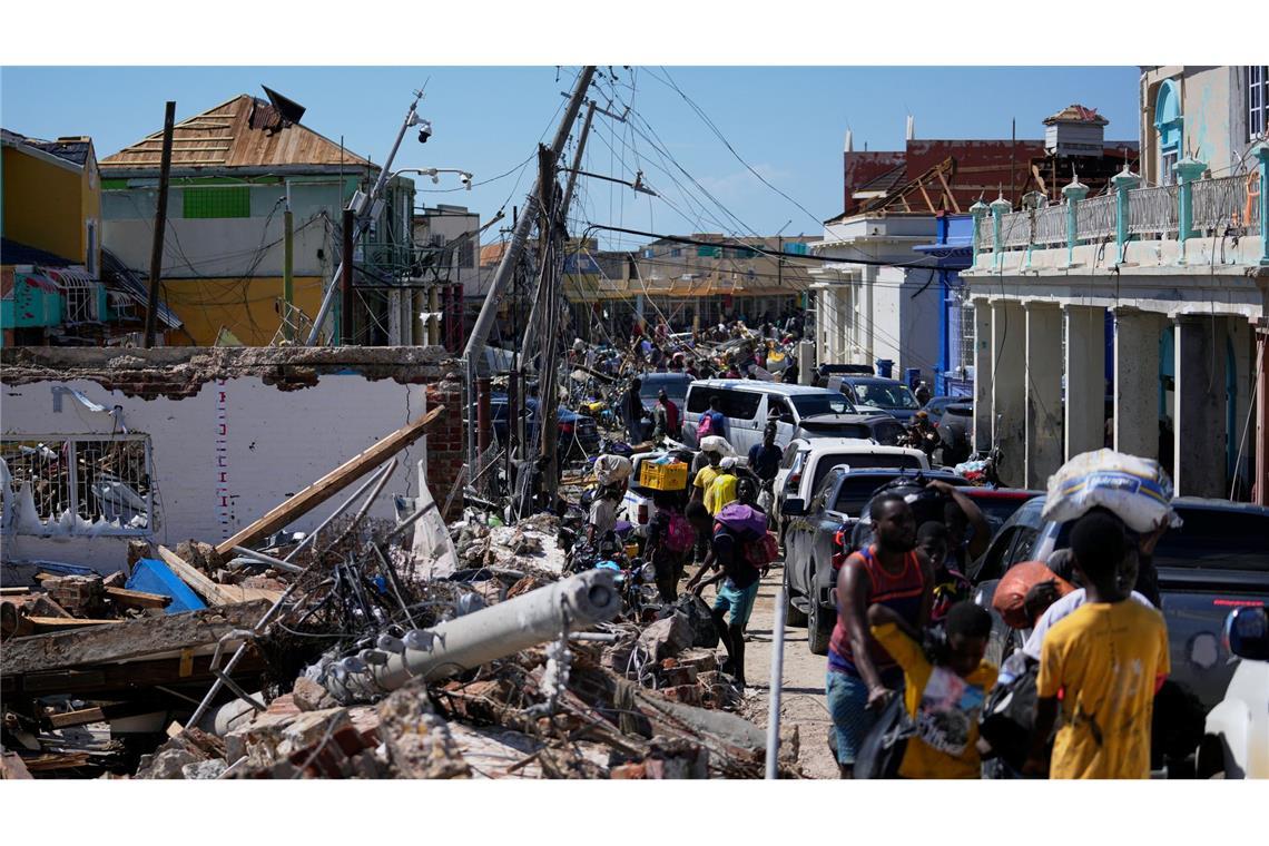 Jamaika nach Hurrikan "Melissa": "Apokalyptische" Zustände Jamaika nach Hurrikan "Melissa": "Apokalyptische" Zustände