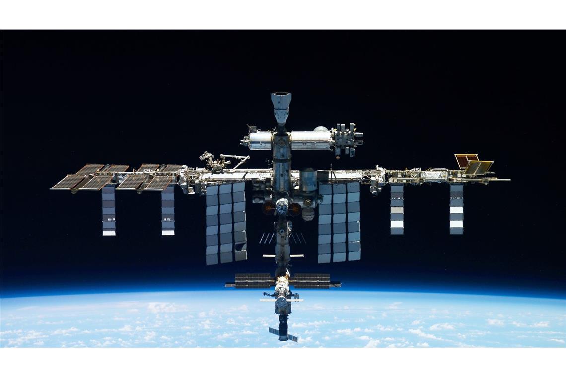 Vier Raumfahrer an der ISS angekommen Vier Raumfahrer sind an der ISS angekommen (Symbolbild).