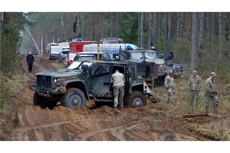 Vier US-Soldaten waren nach einer Übung nicht mehr auffindbar und gelten als vermisst. Das litauische Militär und die Polizei hatten deshalb gemeinsam mit dem US-Militär eine Suchaktion gestartet.