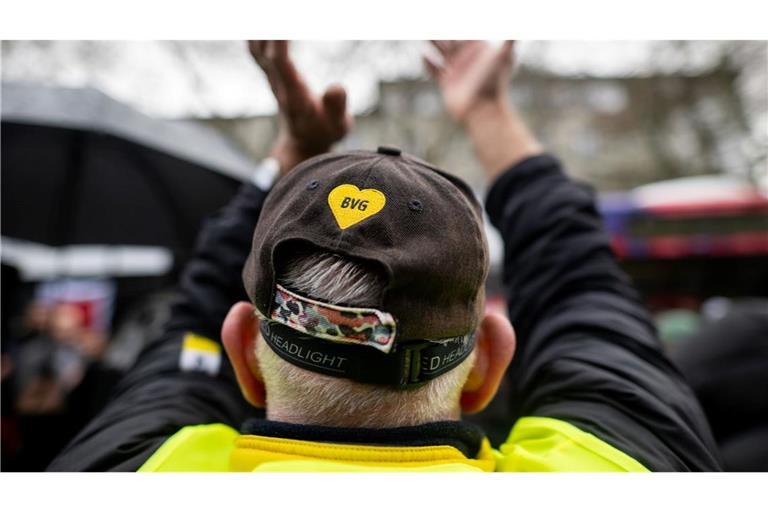 Viermal hat Verdi seit Januar zum Warnstreik bei der BVG aufgerufen. (Archivbild)
