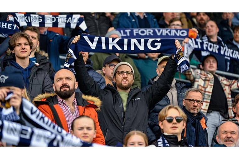 Viking Stavanger und seine Fans kommen am Mittwoch nach Stuttgart.