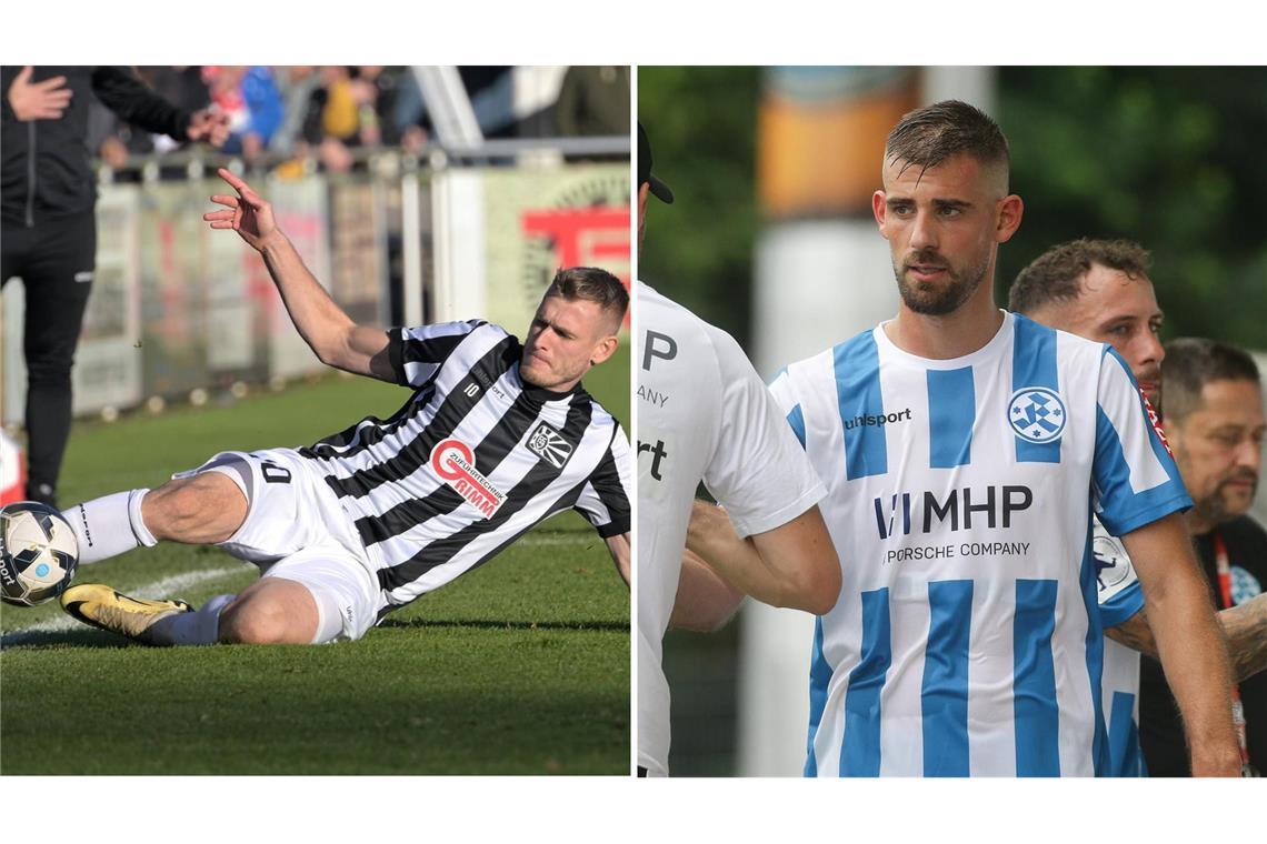 Nach Niederlage gegen FC 08 Villingen folgt Kantersieg Villingens Stürmer Marcel Sökler (li.) bewies wieder einmal seinen Torriecher in einem Spiel gegen die Stuttgarter Kickers, David Braig drehte im zweiten Spiel auf.
