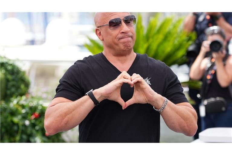 Vin Diesel in Cannes.