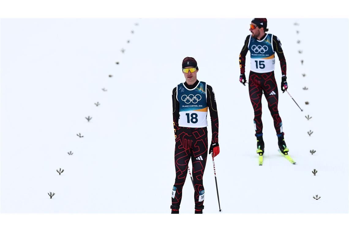 Vinzenz Geiger hatte mit dem Kampf um die Medaillen wieder nichts zu tun.