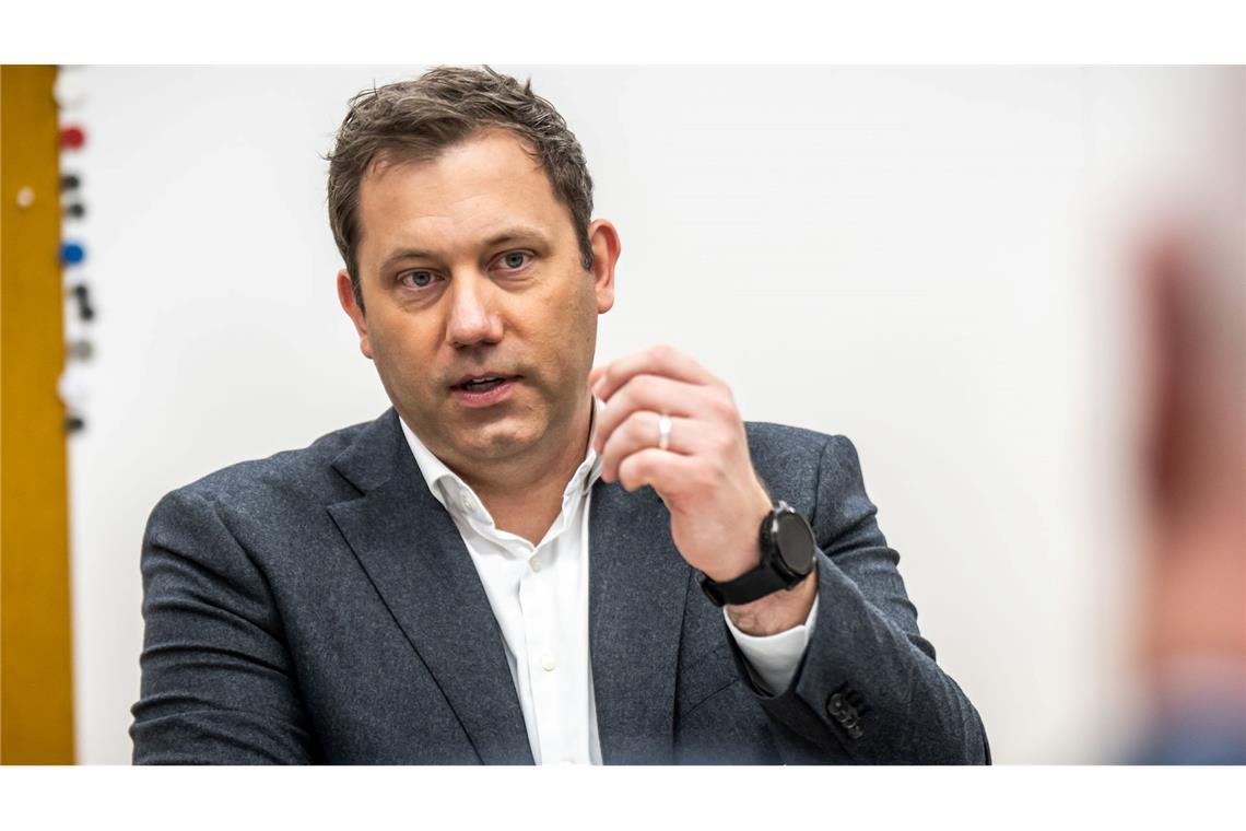 Vizekanzler Lars Klingbeil (SPD)