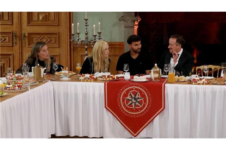 V.l.: Charlotte Würdig, Mirja du Mont, Younes Zarou und Joe Laschet.