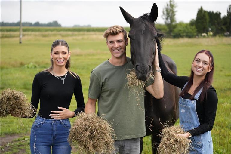 V.li.: Selina, Friedrich, Laura