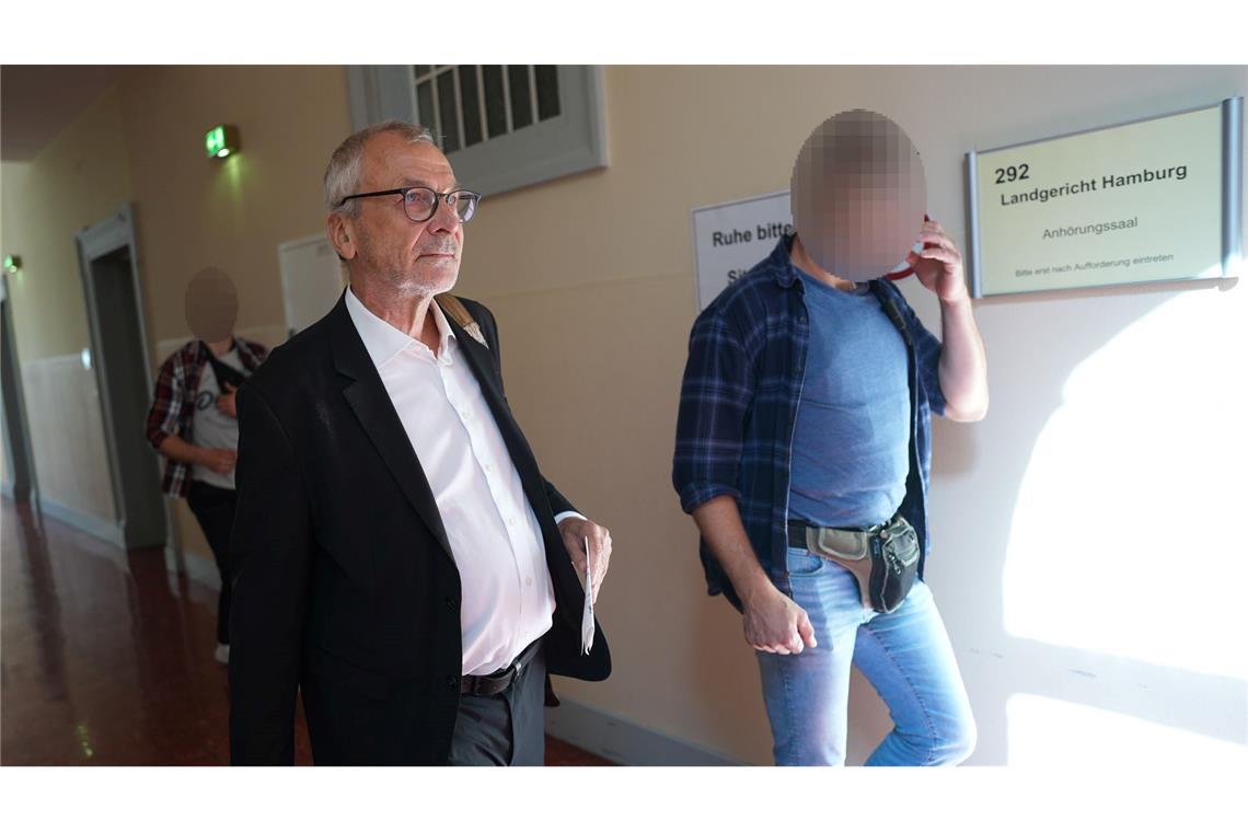 Volker Beck nahm als Zuschauer an der Verhandlung teil.