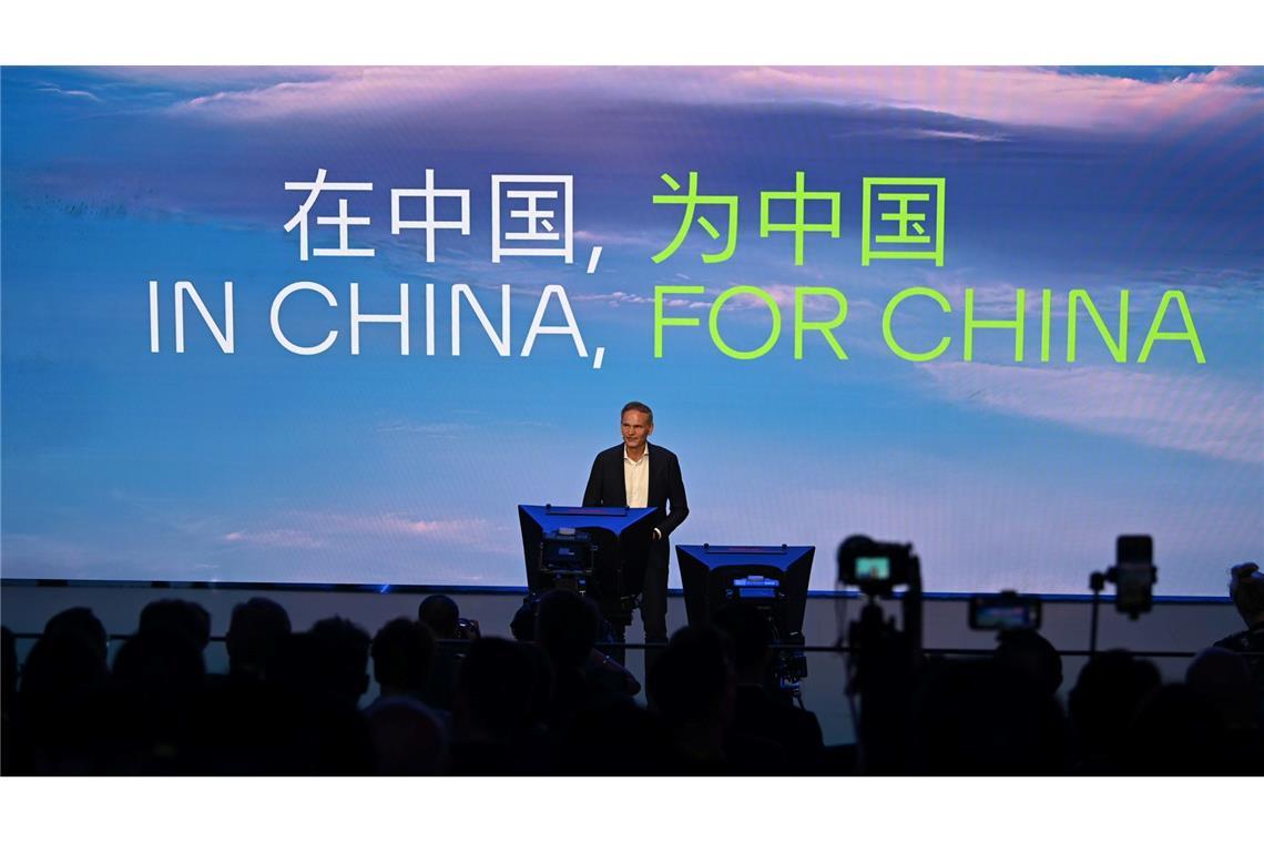 VW erwartet "Playoffs" in China Volkswagen hat seine Strategie geändert und entwickelt in China Autos für China.