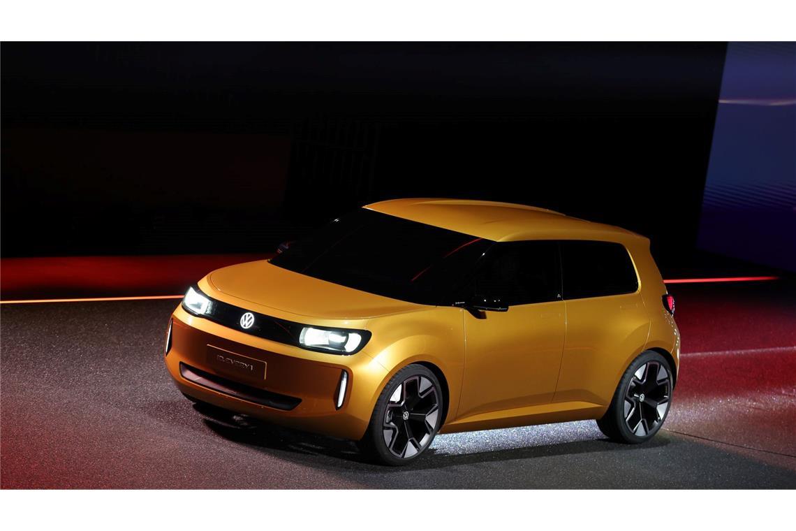 VW zeigt elektrischen Up-Nachfolger Volkswagen präsentiert die Studie ID. Every1.