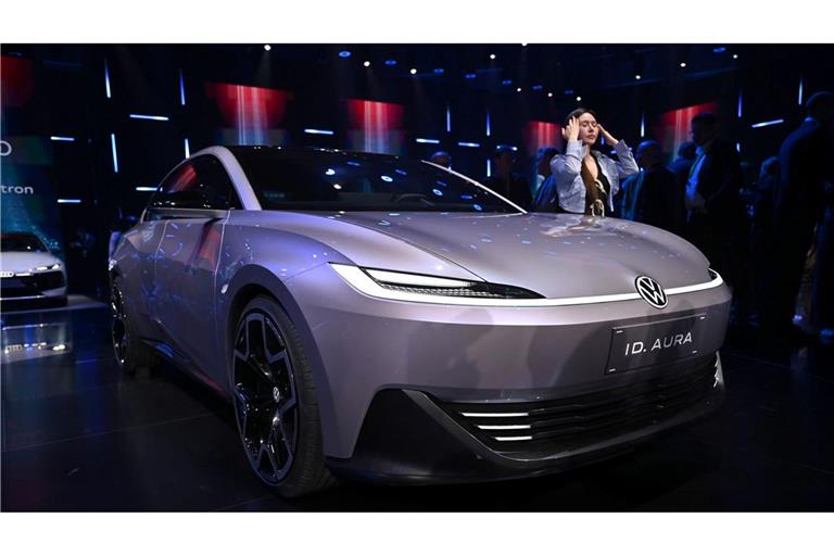 Volkswagen stellte am Vorabend der Automesse neue Modelle vor.