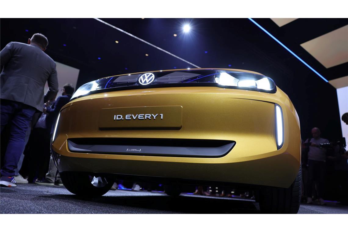 VW zeigt elektrischen Up-Nachfolger Volkswagen will mit dem ID. Every1 seine Elektropalette nach unten abrunden.