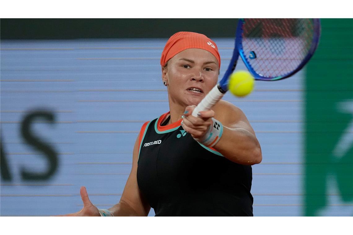 Voller Fokus auf den Ball: Diana Schnaider.