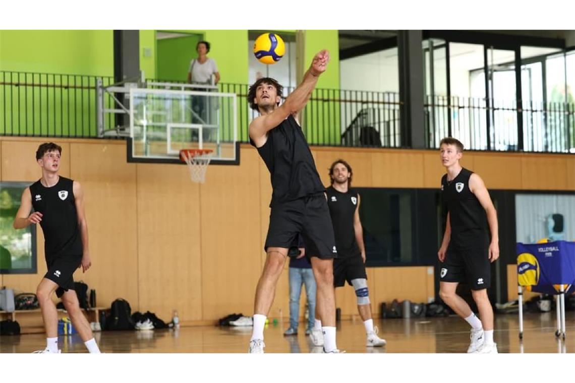 Volley-Zugang Marius Büche war der Topscorer der Bundesliga in der vergangenen Saison. 