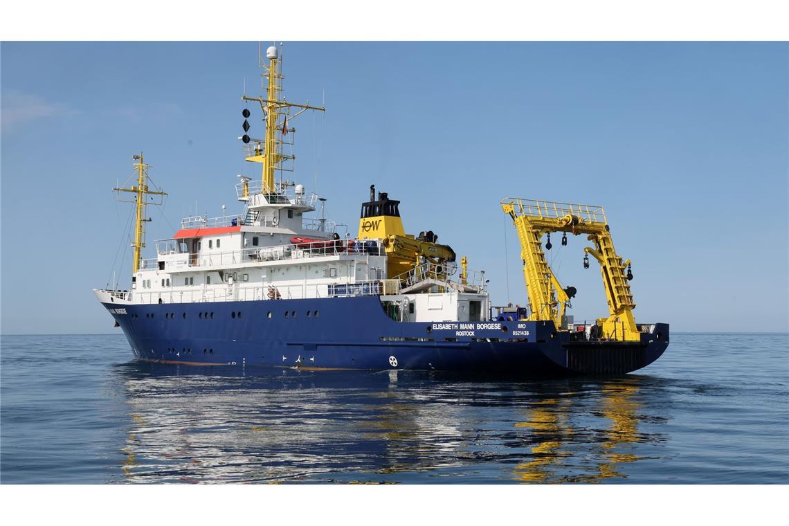 7.000 Jahre alte Alge wieder zum Leben erweckt Vom Forschungsschiff "Elisabeth Mann Borgese" aus haben Forscher Sedimentproben mit der Kieselalge vom Grund der Ostsee geholt. (Archivbild)