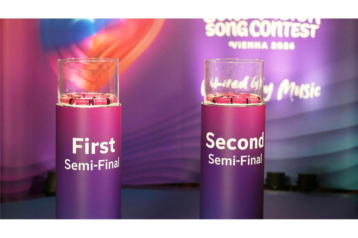 Von den 30 Halbfinalisten ziehen 20 in das Finale des ESC am 16. Mai in Wien ein