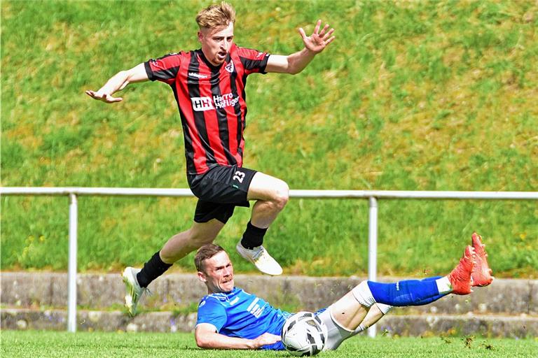 Von den Gegnern selten zu stoppen: Mario Greiner, mit 32 Treffern der beste Torschütze der Bezirksliga Rems/Murr/Hall.