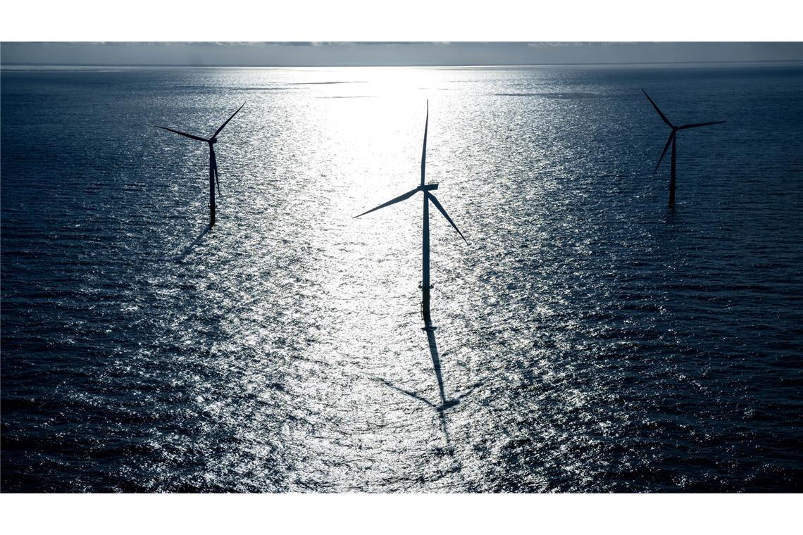 Von der Nordsee wurden im vergangenen Jahr laut Tennet insgesamt 20,8 TWh Windenergie an Land übertragen. (Archivbild)