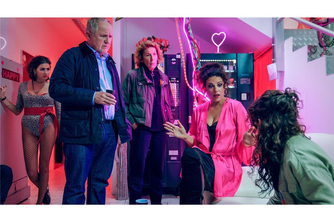 Von links: Moritz Eisner (Harald Krassnitzer), Bibi Fellner (Adele Neuhauser), Ramona (Claudia Kottal) und Linda Filipovic (Gabriela García-Vargas)