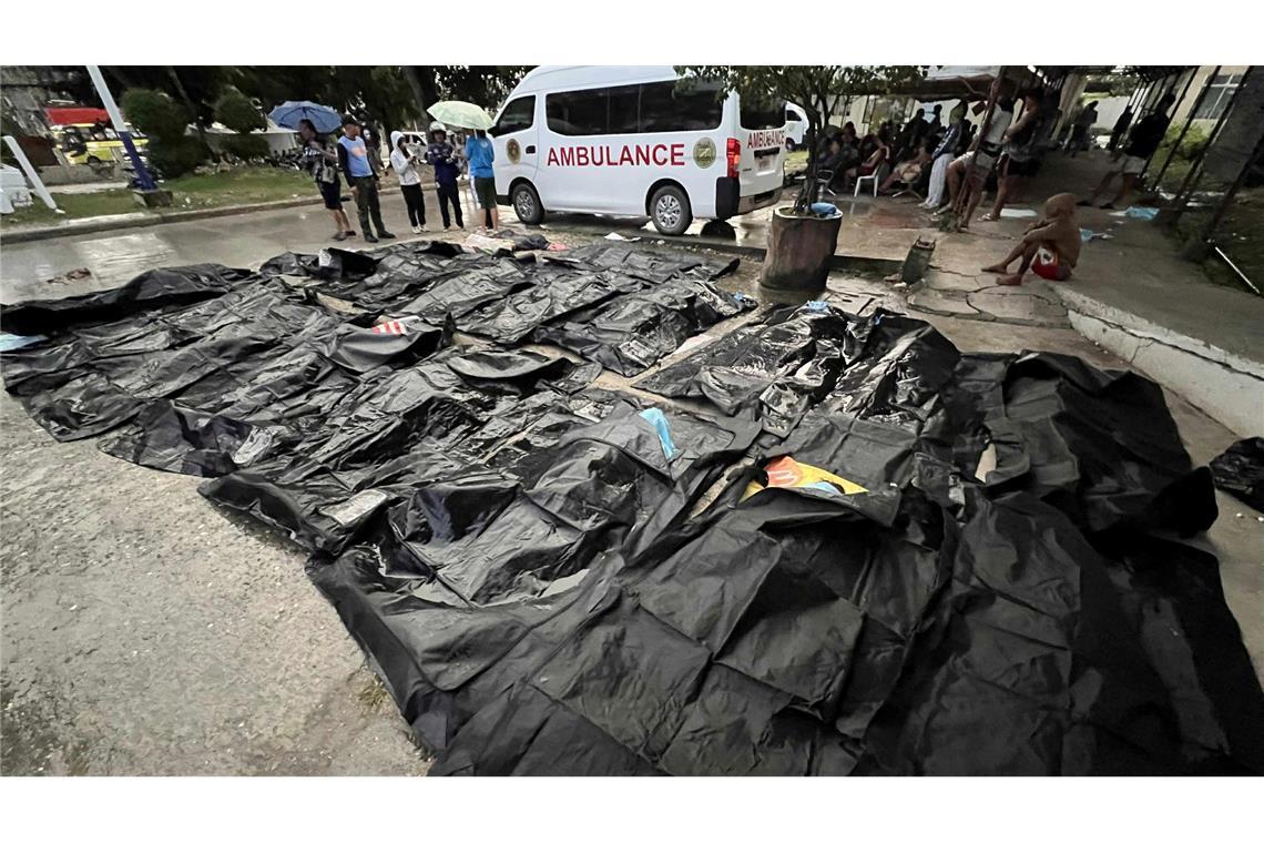 Heftiges Erdbeben auf den Philippinen: mindestens 69 Tote Vor allem in der Provinz Cebu starben viele Menschen.