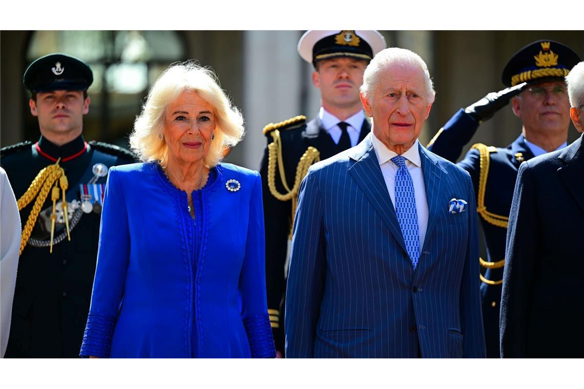 Bilder des Tages Vor dem 20. Hochzeitstag: König Charles III. und Königin Camilla besuchen Rom