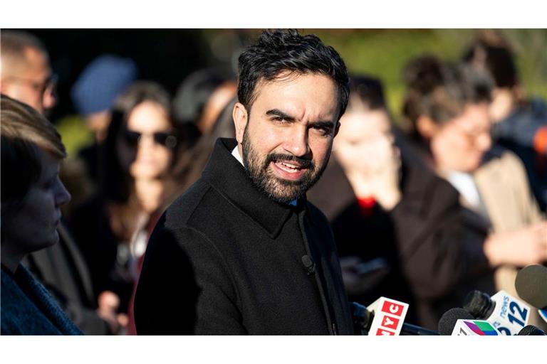 Vor dem Amtssitz des New Yorker Bürgermeisters eskalierten Proteste. (Archivfoto)