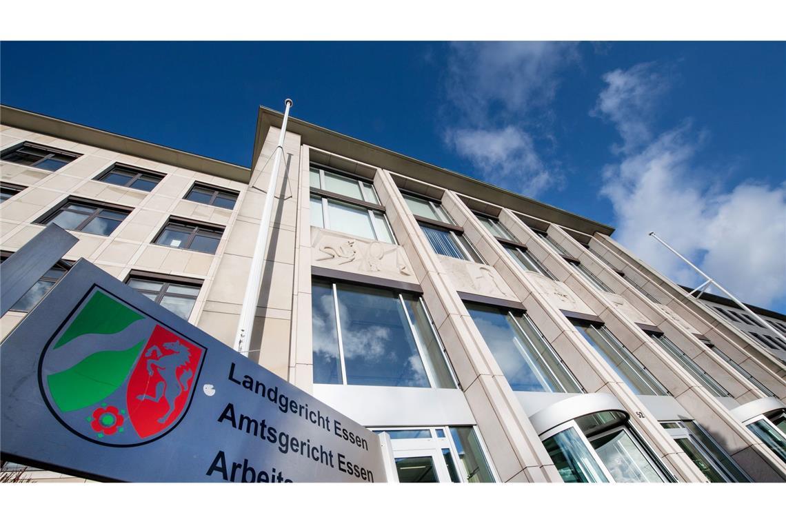 Vor dem Landgericht Essen finden die ersten Zivilprozesse um den Einbruch in die Sparkasse Gelsenkirchen über Weihnachten 2025 statt. (Archivbild)