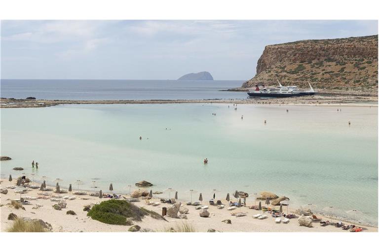 Vor der Insel Kreta hat die Erde gebebt (Archivbild).