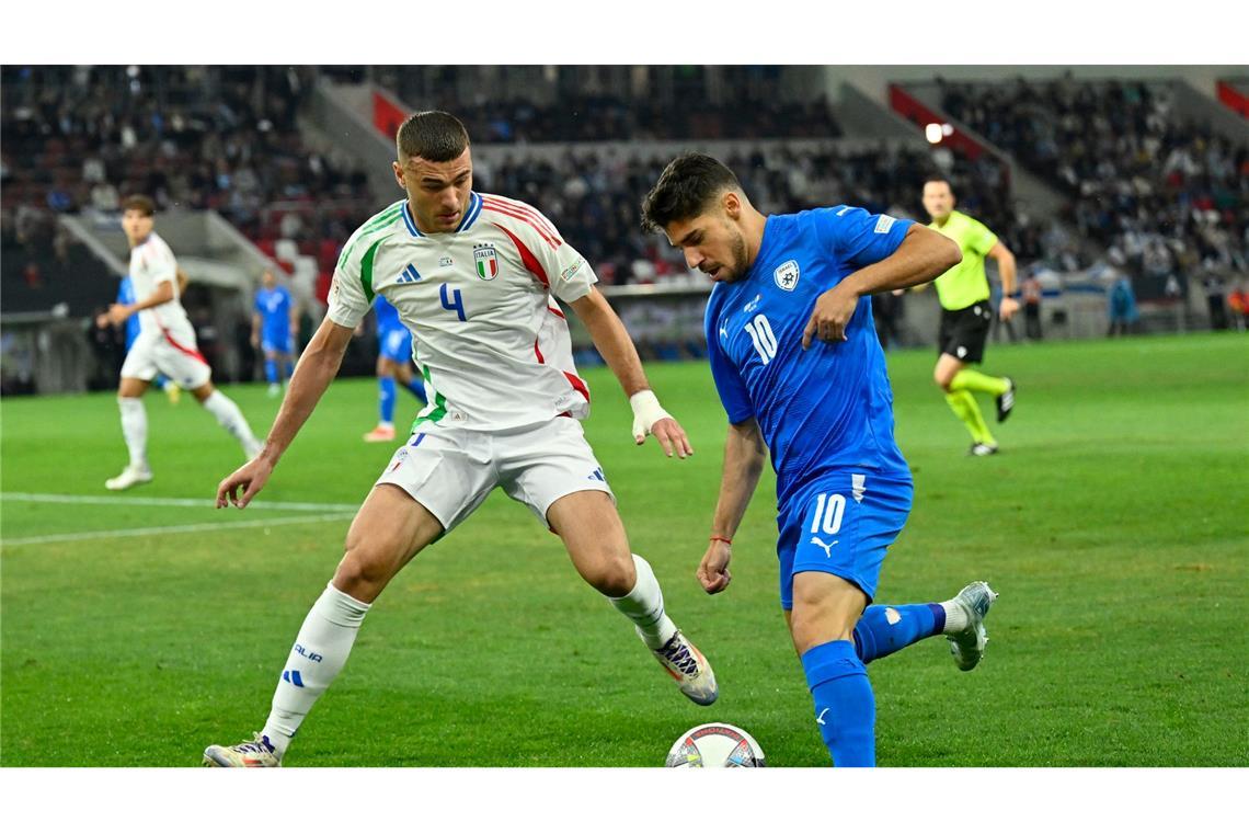 Berichte: UEFA könnte über Suspendierung Israels abstimmen Vor gut zwei Wochen spielte Israel noch gegen Italien.