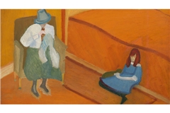 Vor ihrer Dada-Phase malt Susanne Duchamp gegenständlich: „Intimität“ von 1911.