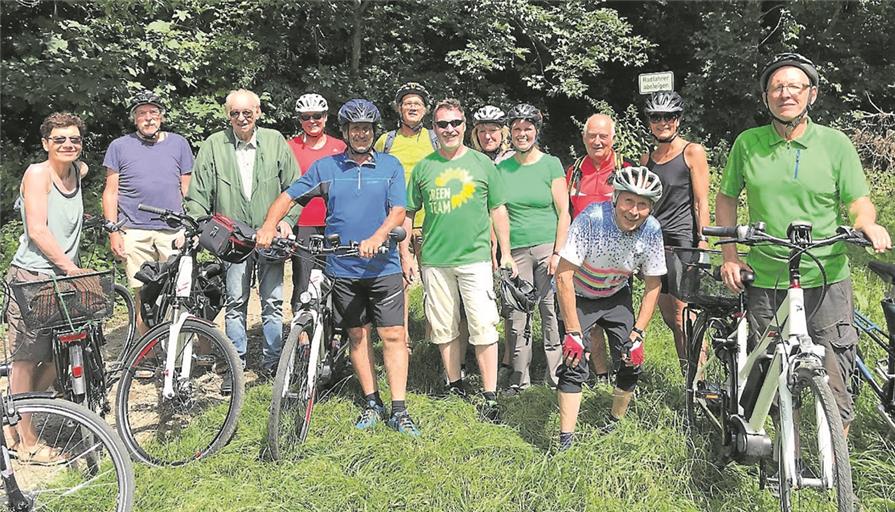 Vor Kurzem radelten Grüne und Interessierte von Murrhardt bis Marbach am Neckar. Foto: privat