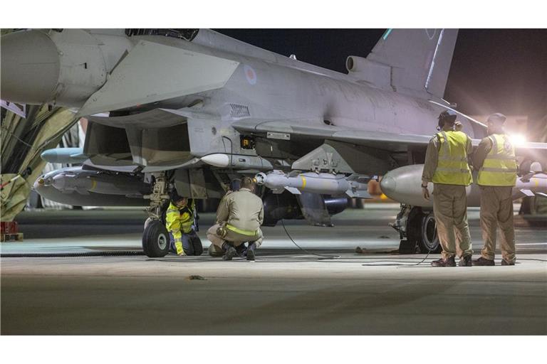 Vor rund zwei Wochen hatten US-Flugzeuge Stellungen der Terroristen attackiert. (Handout)