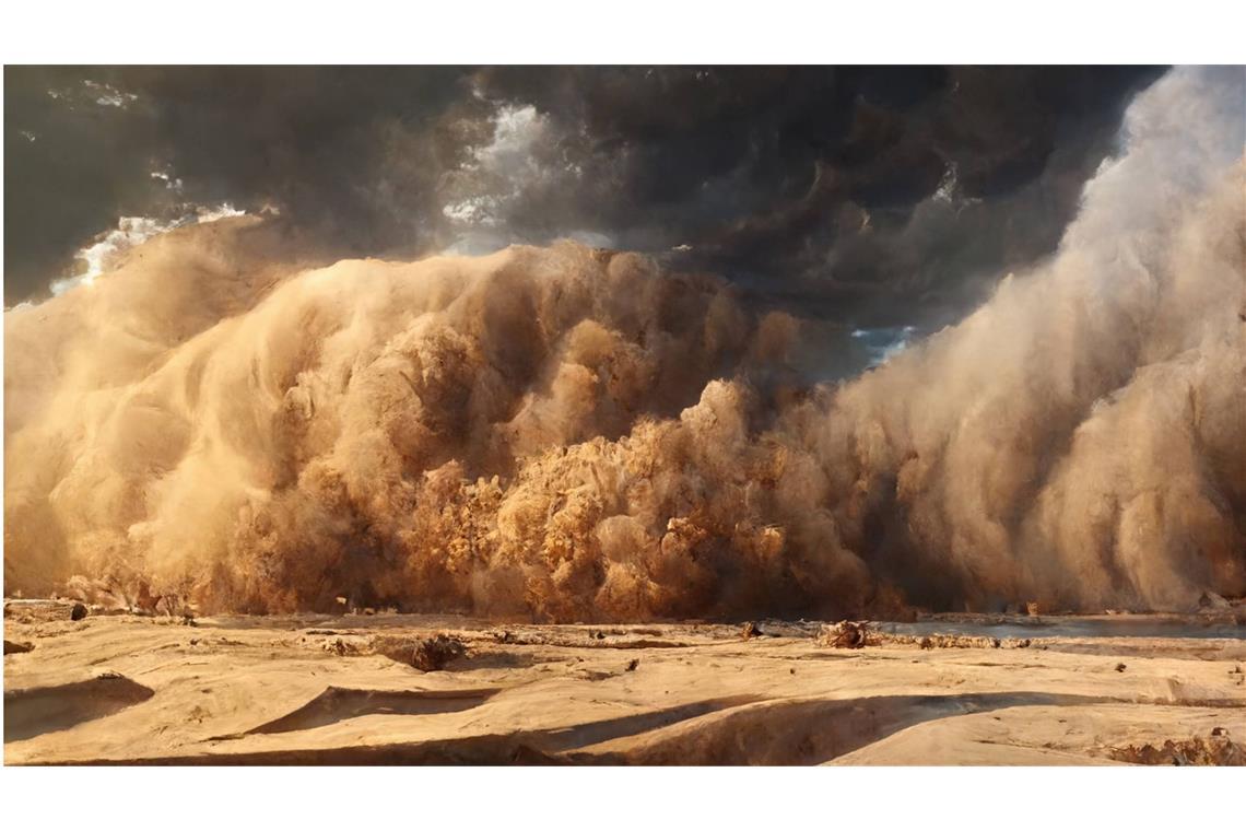 Warum die globale Gefahr durch Sandstürme steigt Voraussetzung für Sandstürme sind ein starker Wind und Bodenmaterial, das sich leicht aufwirbeln lässt - wie zum Beispiel Sand- und/oder Staubkörner.