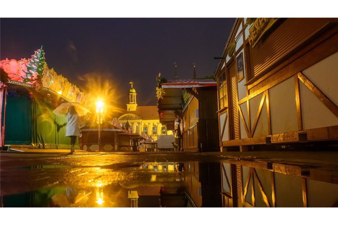 Vorerst gibt es keine Genehmigung für den Magdeburger Weihnachtsmarkt. (Archivbild)