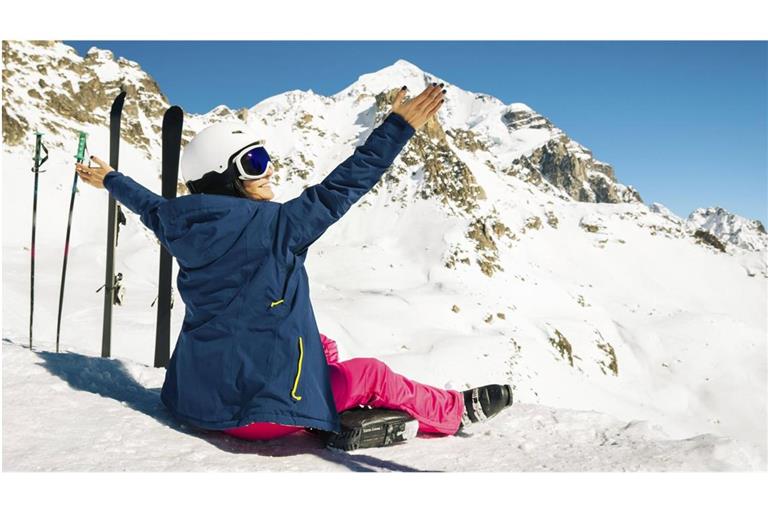 Vorsicht ist die beste Lebensversicherung: Die Bergwelt genießen ist die eine Sache, auf mögliche Gefahren beim Skifahren zu achten, die andere.