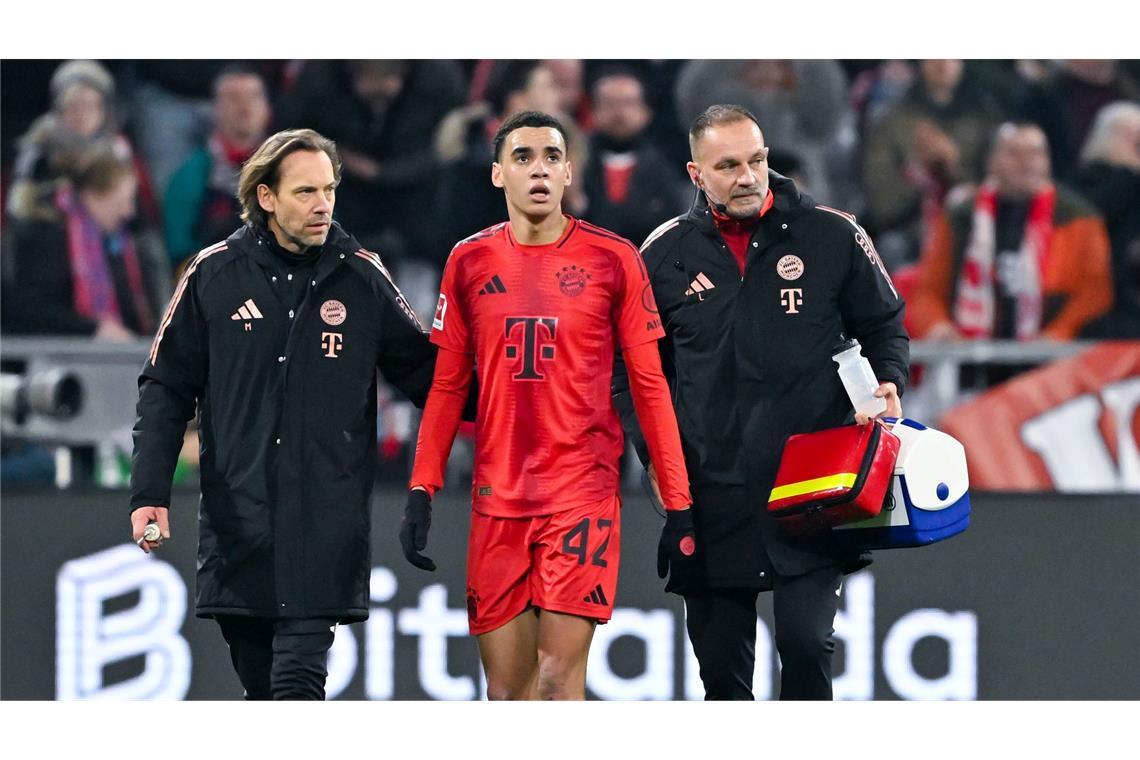 Sieg zum Geburtstag: Bayerns "Nummer 1"-Ansage an Leverkusen Vorsichtshalber vorher raus: Jamal Musiala.