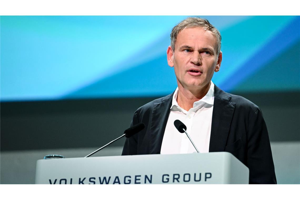 VW-Chef Oliver Blume muss einmal mehr schlechte Nachrichten übermitteln (Archivbild).