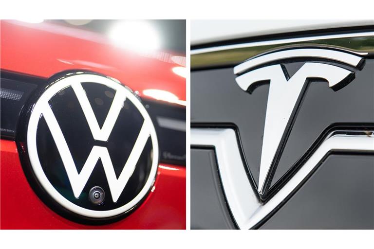 VW führt im EU-Automarkt bei der Auslieferung von E-Autos – Tesla hingegen lässt nach. (Symbolbild)