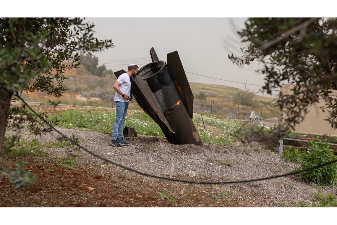 Während der aktiven Kampfhandlungen sind iranische Raketen in Israel eingeschlagen. (Archivbild)