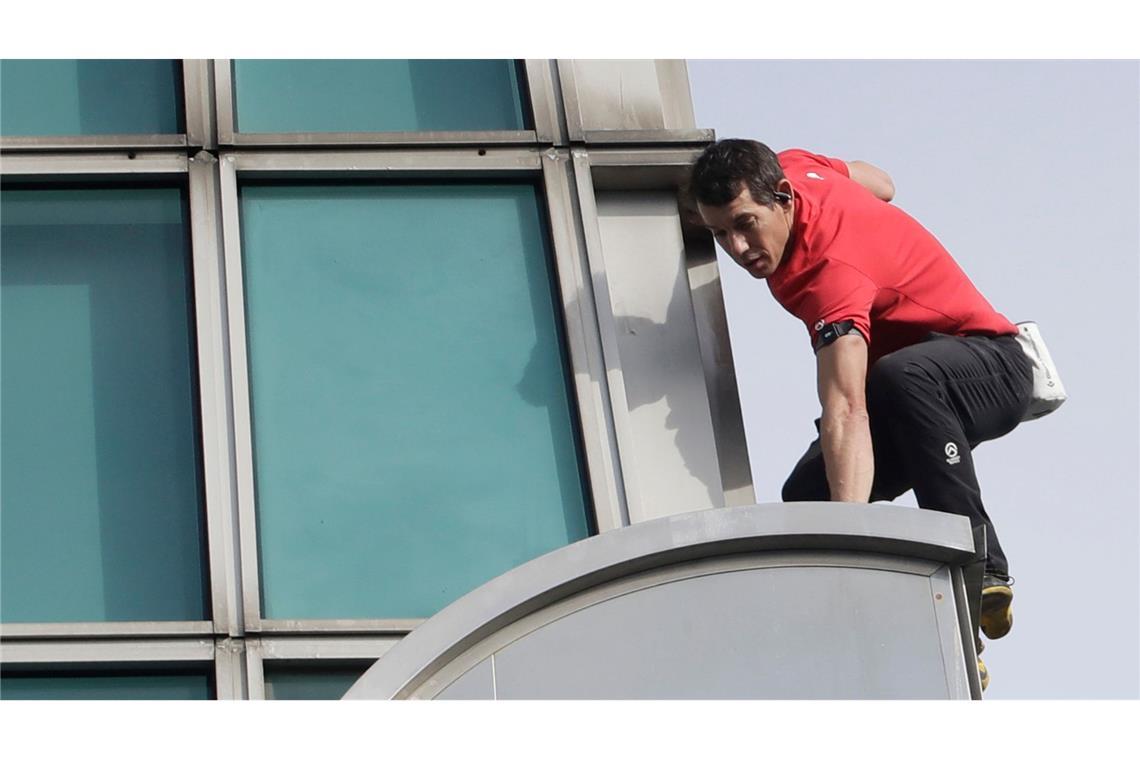 US-Freeclimber bezwingt Wolkenkratzer in Taipeh