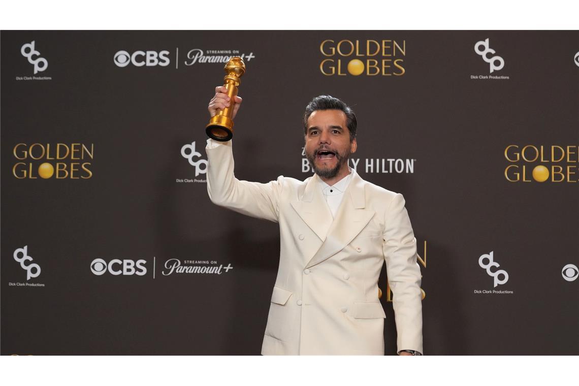 Wagner Moura gewann für "The Secret Agent".