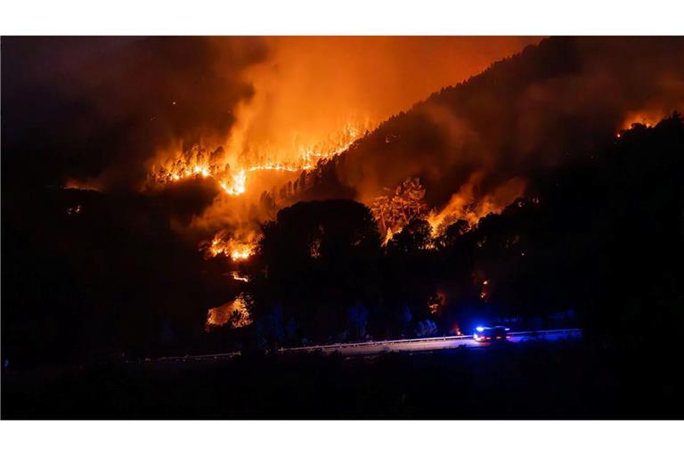 Waldbrände verursachen hohe Kohlenstoff-Emissionen. (Archivbild)